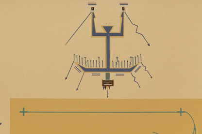 Where The Two Came To Their Father (XVII), Print, circa 1943