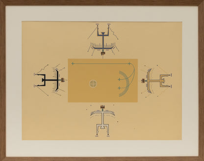 Where The Two Came To Their Father (XVII), Print, circa 1943