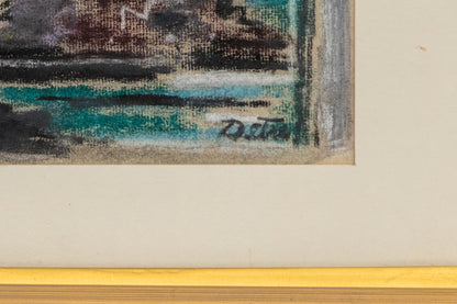 Untitled (Semi-Abstract Coastal Landscape), Painting