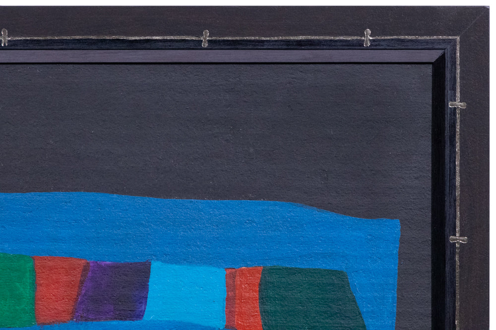Untitled (Abstract in Primary Colors), Painting, dated 1978