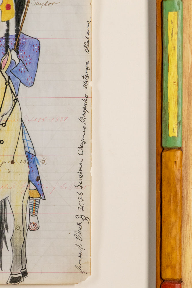 Untitled (Three Women on Horseback with Parasols), Drawing, dated 2026