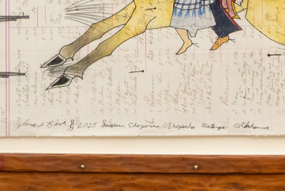 Buffalo Calf Road Woman and Chief Comes in Sight, dated 2025