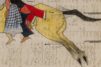 Buffalo Calf Road Woman and Chief Comes in Sight, dated 2025