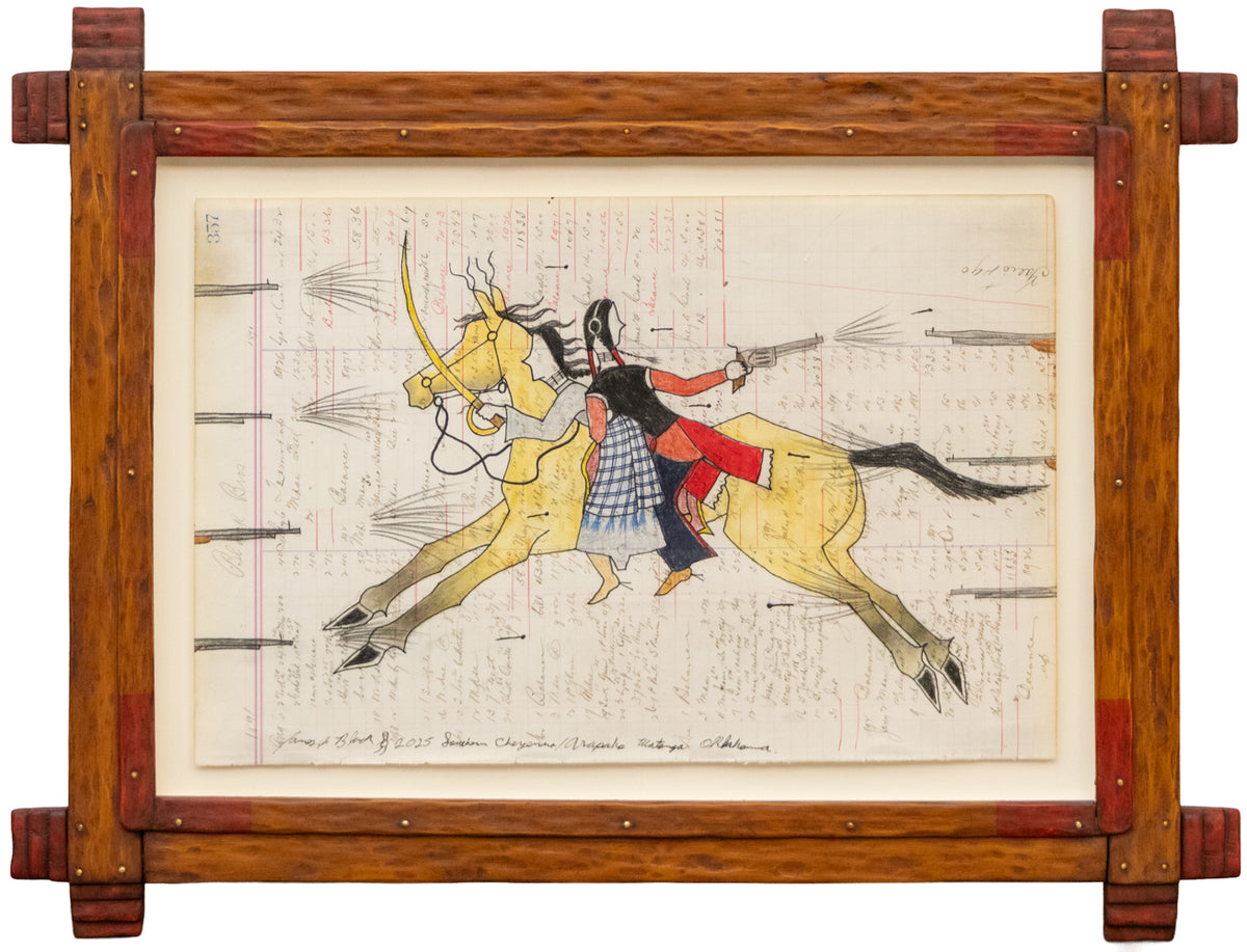 Buffalo Calf Road Woman and Chief Comes in Sight, dated 2025