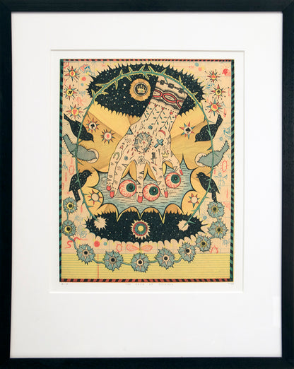 Hand of Ishmael, Artist Proof, edition of 30, Print, 1997