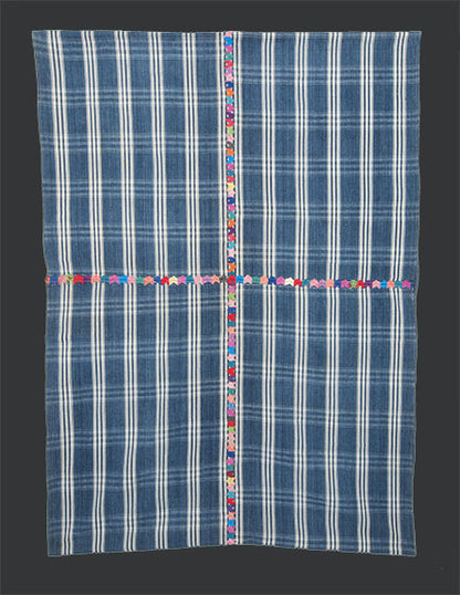 Embroidered Cotton Cloth Panel, circa 1950-2000