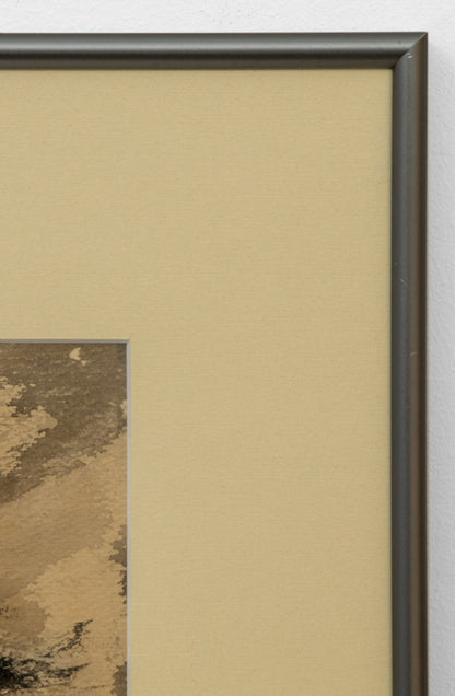 Birth (Semi Abstract Female Figure), Painting, 1943