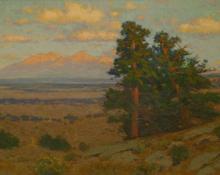 Charles Partridge Adams, "Huajatolla (Spanish Peaks)", oil, c. 1915 painting for sale