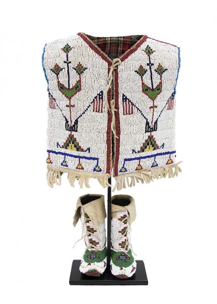 Beaded moccasin sale tops