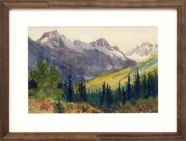 Charles Partridge Adams, Colorado Mountain Landscape painting, for sale, circa 1910, art